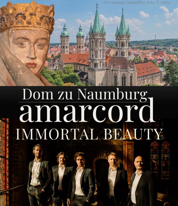 Naumburg_Plakat amarcord „Immortal Beauty“ ~ Dom zu Naumburg